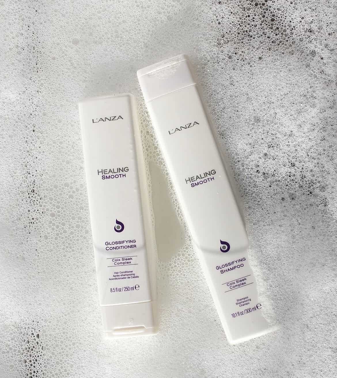 Розгладжувальний шампунь для блиску волосся LʼANZA Healing Smooth Glossifying Shampoo, 300 ml - 4